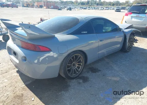 1999 Mitsubishi Eclipse Rs из США, поврежденный, VIN 4A3AK34YXXE033386